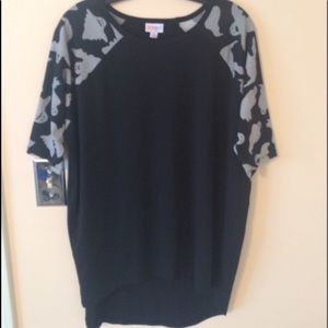 NWOT LuLaRoe Halloween Ghost Randy T-Shirt XS